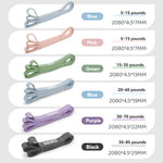 AOLIKES Long Stretch Resistance Training Band - 208cm