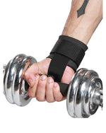Weight Lifting Wrist Straps with Anti-Slip Grip