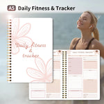 Fitness Plan Book & Daily Progress Tracker Notebook