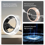 Women’s Smart Ring with Health Tracking - Stainless Steel