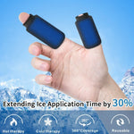 Finger Ice Sleeve Set for Pain Relief - 4PCS, Gel & Lycra