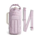 Large Capacity Water Bottle Holder Bag with Multi-Pockets
