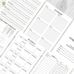 Fitness Plan Book & Daily Progress Tracker Notebook