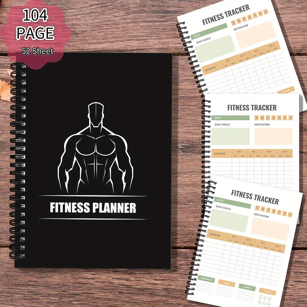 A5 Gym Planner for Fitness Tracking and Goal Setting