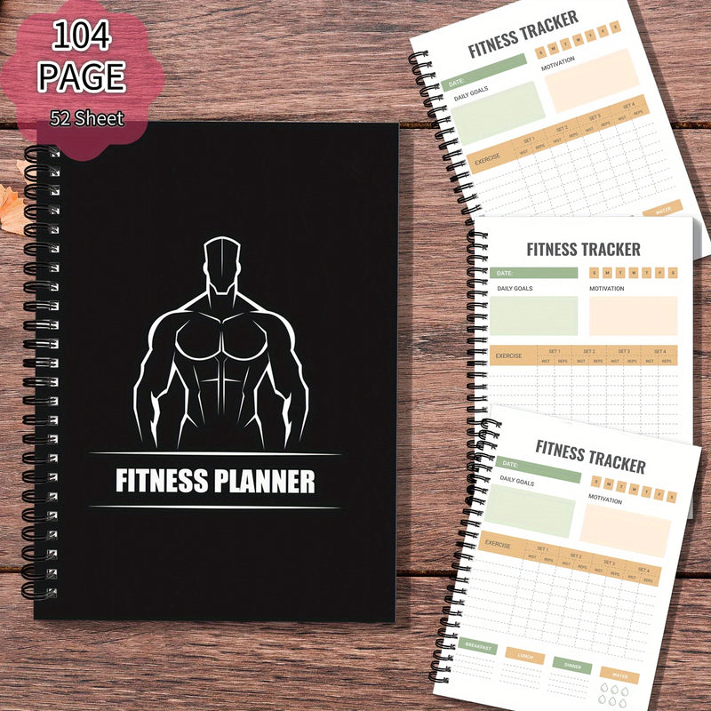 A5 Gym Planner for Fitness Tracking and Goal Setting
