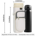 Neoprene Water Bottle Carrier with Adjustable Strap