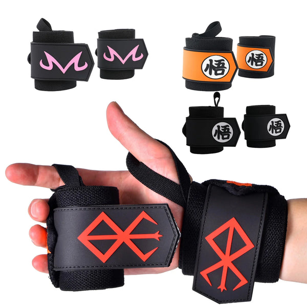 Gym Wrist Wraps for Lifting and Powerlifting Support
