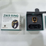 Smart Tasbih Ring with Islamic Prayer Reminder and Counter