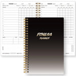 Fitness Plan Book & Daily Progress Tracker Notebook