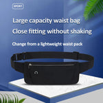 Adjustable Nylon Gym Waist Pack for Running and Training