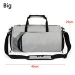Large Waterproof Gym & Travel Bag with Shoe Compartment