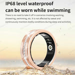 Women’s Smart Ring with Health Tracking - Stainless Steel