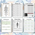 Fitness Planner Notebook for Workout Tracking