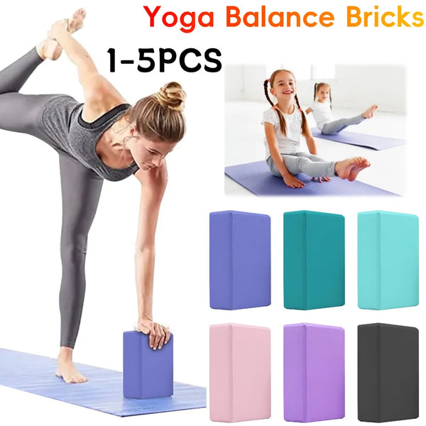 High-Density EVA Foam Yoga Block for Balance and Support