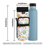 Neoprene Water Bottle Carrier with Adjustable Strap