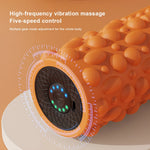 5-Speed Electric Vibrating Foam Roller for Fitness Recovery