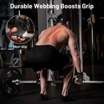 Non-Slip Lifting Straps with D-Rings for Strength Training