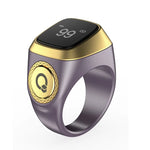Smart Tasbih Ring with Islamic Prayer Reminder and Counter