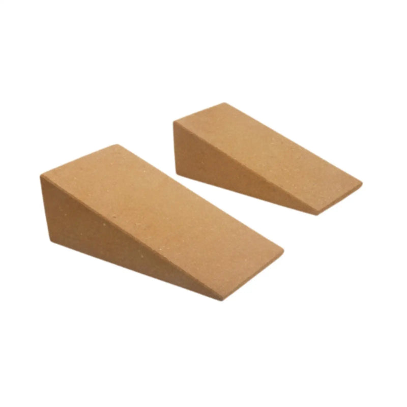 Cork Squat Wedge Blocks Set for Heel Elevation - 2 Pieces
