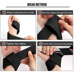 Non-Slip Deadlift and Pull-Up Wrist Straps