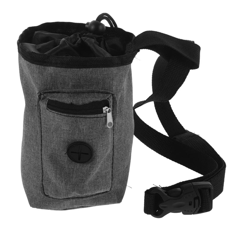 Portable Chalk Bag for Climbing and Weightlifting - Grey