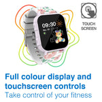 vFitness Momentum Floral Smartwatch with Health Tracking