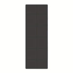Portable Foldable Yoga Mat - Non-Slip TPE Exercise Mat (Black)