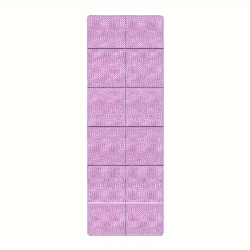 Foldable Yoga Mat - Non-Slip TPE Exercise Mat for Travel