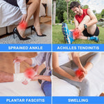 Ankle Brace XL - Adjustable Support for Sprains & Plantar Fasciitis