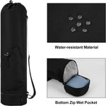 Large Waterproof Yoga Mat Bag with Adjustable Strap