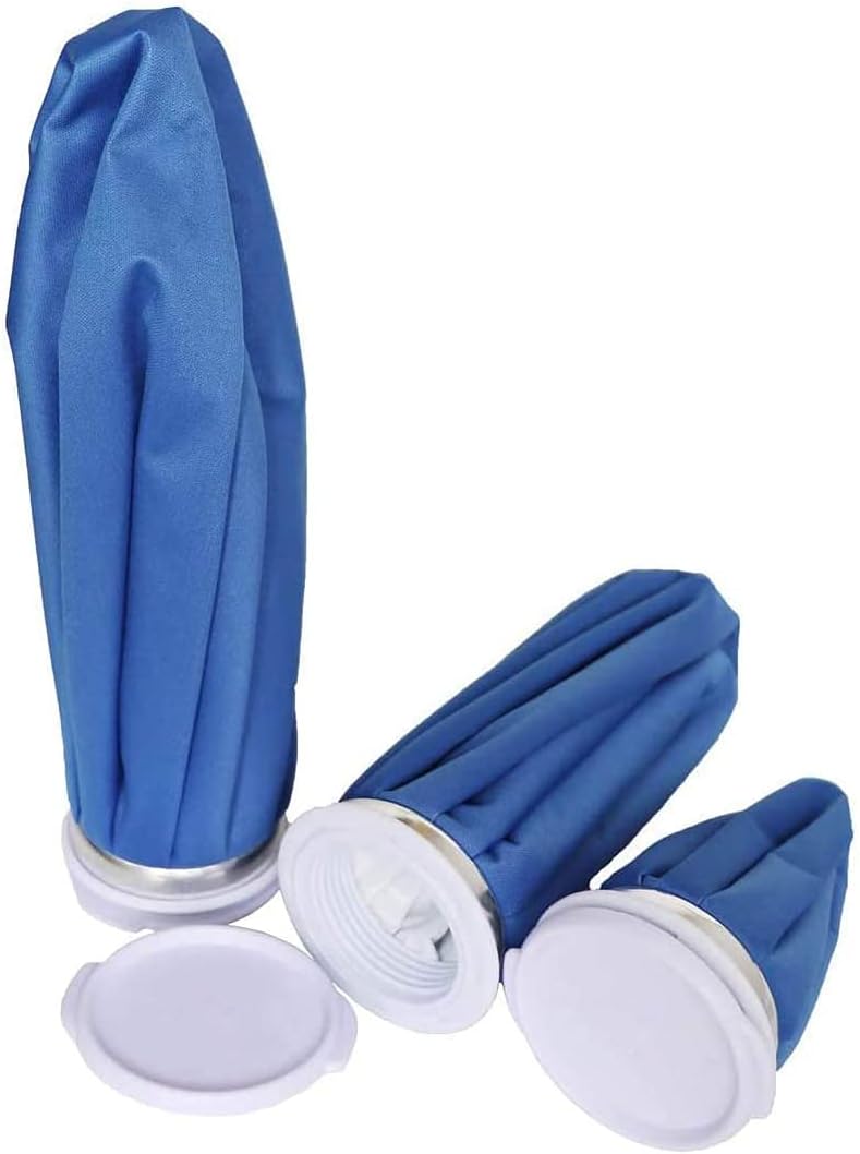 Reusable Leak-Proof Ice Bags for Injury Relief - 3 Pack