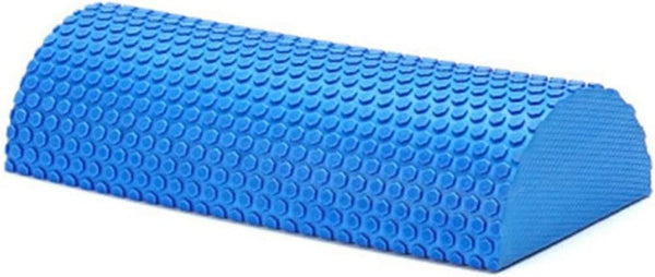 Yoga Foam Roller for Pain Relief, 7.5x15x30 cm, Blue