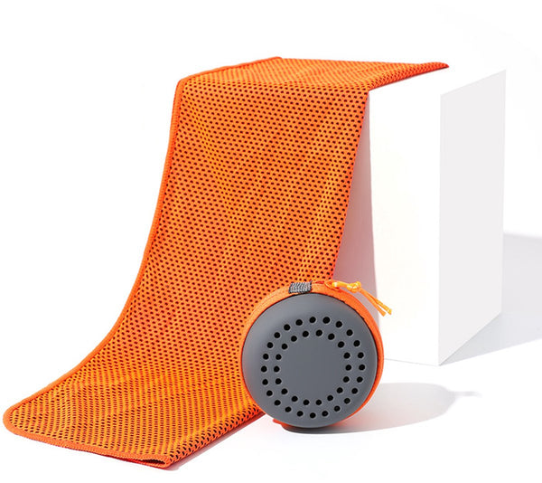 Cooling Towel for Kids - Quick-Drying Sports Towel 30x60 cm Orange