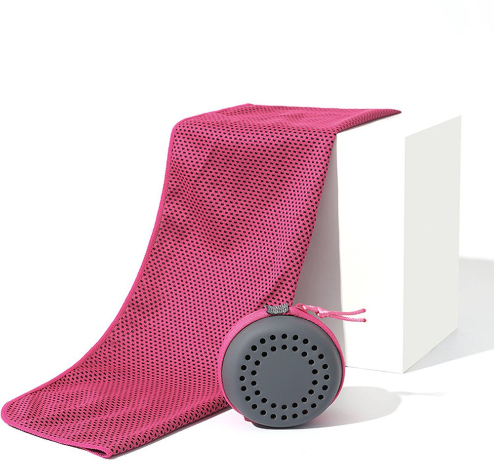 Cooling Towel for Kids - Quick-Drying Pink 30x60 cm
