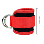 Adjustable Polyester Ankle Straps for Cable Machine Kickbacks