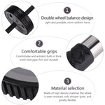 Worgeous Ab Wheel for Core Strengthening - Grey Fitness Roller