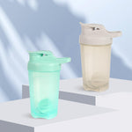 16oz Green Shaker Bottle, BPA Free, Leak Proof for Protein Shakes