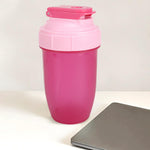16oz Leak Proof Shaker Bottle for Protein Shakes - Pink
