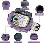 Foldable Gym Bag with Shoe and Wet/Dry Compartments
