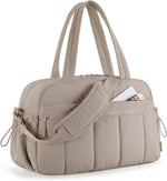 Water Resistant Gym Bag for Women with Wet Pocket, 24L