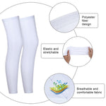 Compression Leg Sleeves for Men Women - 4 Pack Sports Support