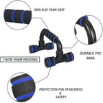 Push Up Bars for Chest Muscle Training - Portable Grip Equipment