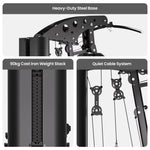 Powertrain Home Multi Gym 560 with 90kg Weight Stack