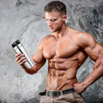 Stainless Steel Protein Blender Shaker Cup 500/750ml