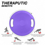 Balance Board for Yoga and Fitness - 40 cm Purple