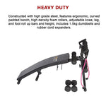 Foldable Incline Sit-Up Bench for Home Gym Workouts