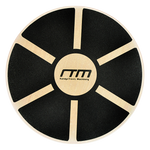 15.5" Wooden Balance Board with Non-Slip Surface for Fitness