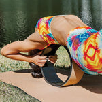 Cork Yoga Wheel for Stretching and Pilates - 13 cm Diameter