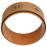Cork Yoga Wheel for Stretching and Flexibility - 33cm Diameter