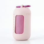 Pink Quick Dry Cooling Towel Set - Microfiber Towels with Cases